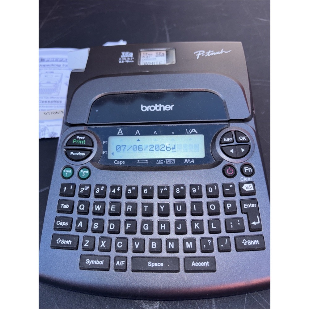 Brother P-Touch PT-1890 Electronic Label Maker - Works Great!